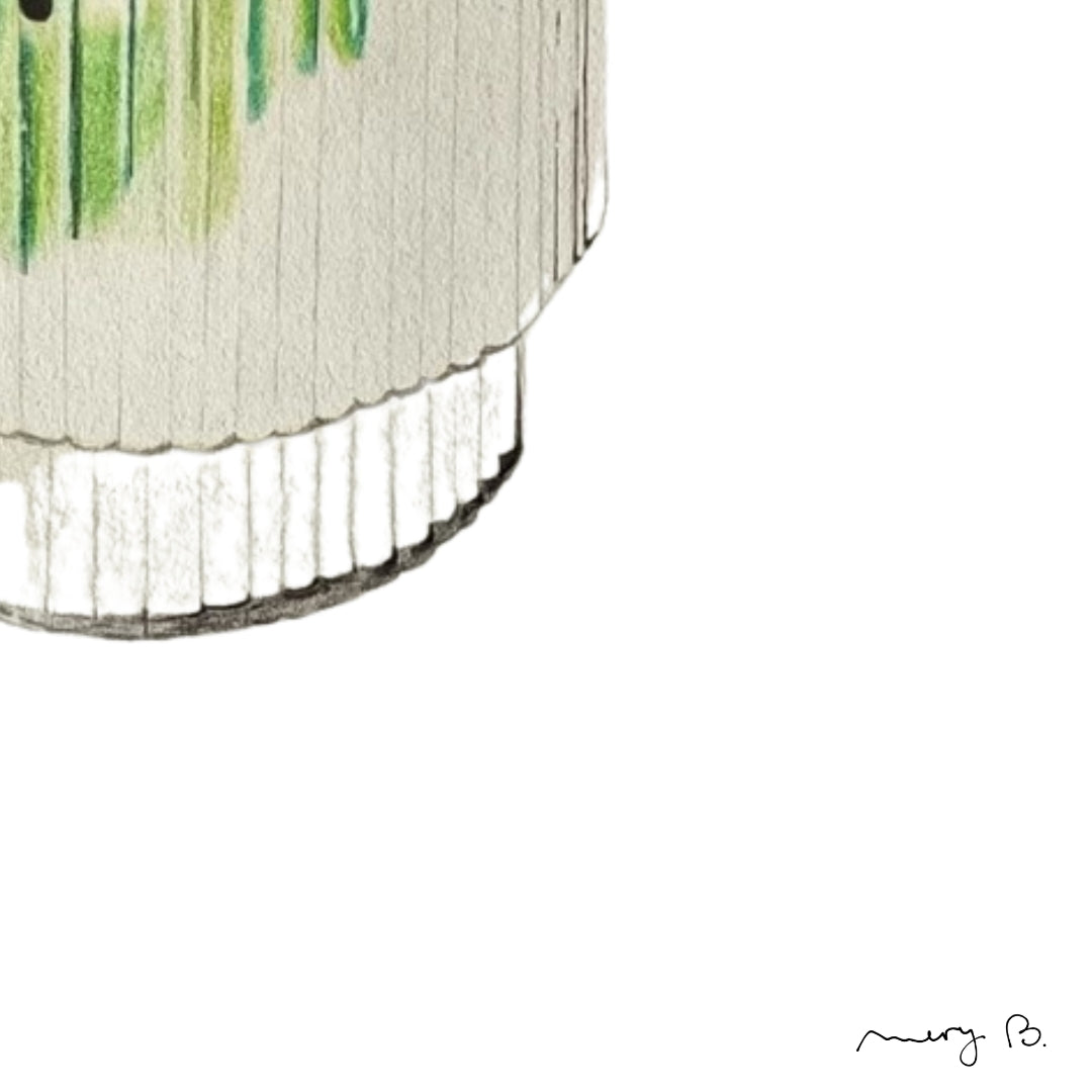 "Matcha latte in Bornholm", Print edition of 50