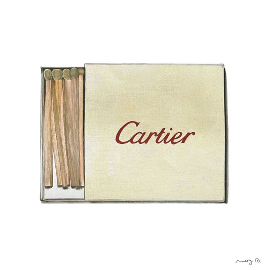 "The Cartier Matchbox", Print edition of 50